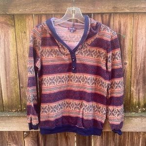 Love Scene hooded top sz. L